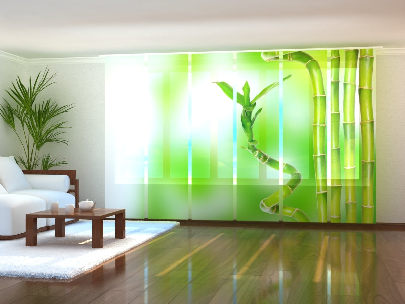 Cortina con paneles correderos Amazing Bamboo