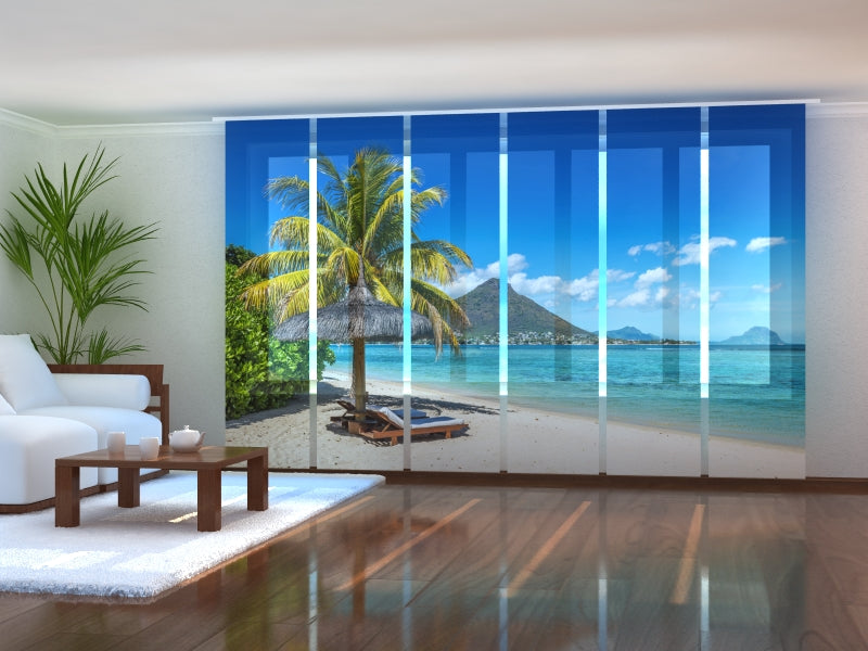 Set of 6 Panel Curtains Riviera