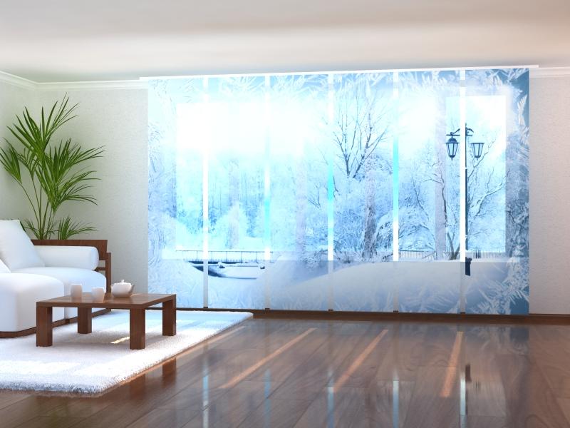 Set of 6 Panel Curtains Winter Park - Wellmira