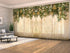 Set of 8 Panel Curtains Christmas Fir Branches