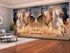 Set of 8 Panel Curtains Fast Horses 2