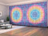 Set of 8 Panel Curtains Indian Mandala