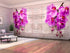 Set of 8 Panel Curtains Orchids and Tree 2