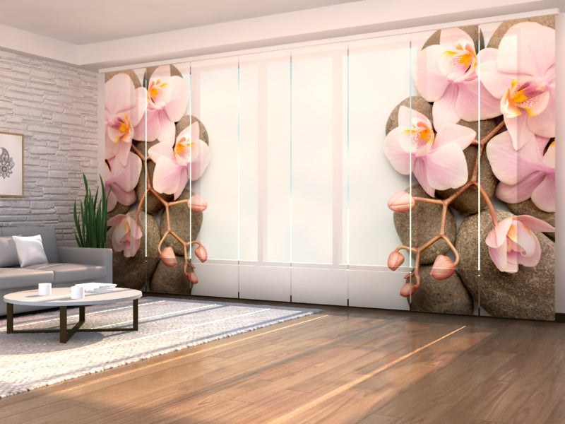 Set of 8 Panel Curtains Vienna orchid 2