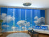 Set of 8 Panel Curtains Above the Clouds - Wellmira