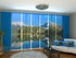 Set of 8 Panel Curtains House in the Mountains - Wellmira