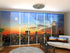 Set of 8 Panel Curtains Sunrise in New York - Wellmira