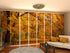 Set of 8 Panel Curtains Autumn in the Park - Wellmira