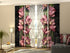 Set of 4 Panel Curtains Drop of Beauty - Wellmira