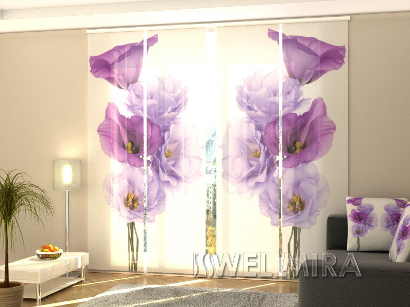 Set of 4 Panel Curtains Muse - Wellmira