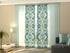 Set of 4 Panel Curtains Sky of the Aztec - Wellmira