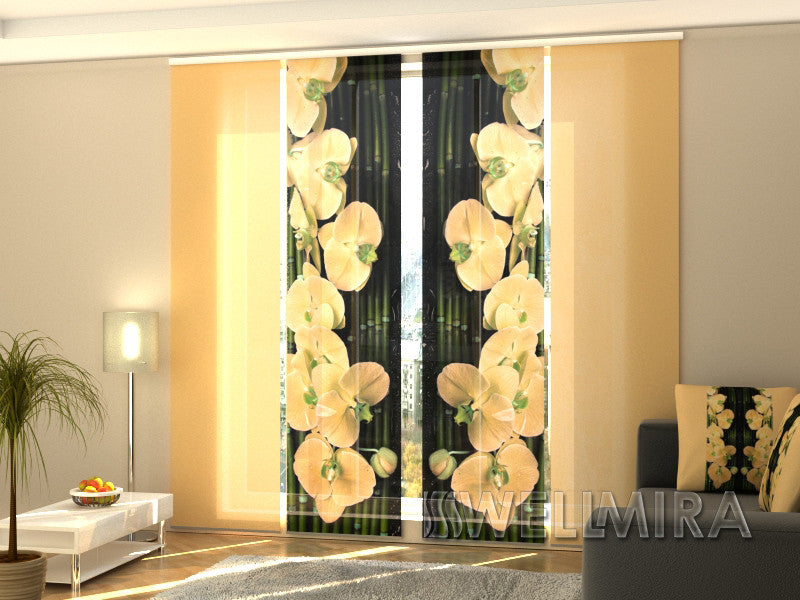 Set of 4 Panel Curtains Tawny Orchid - Wellmira