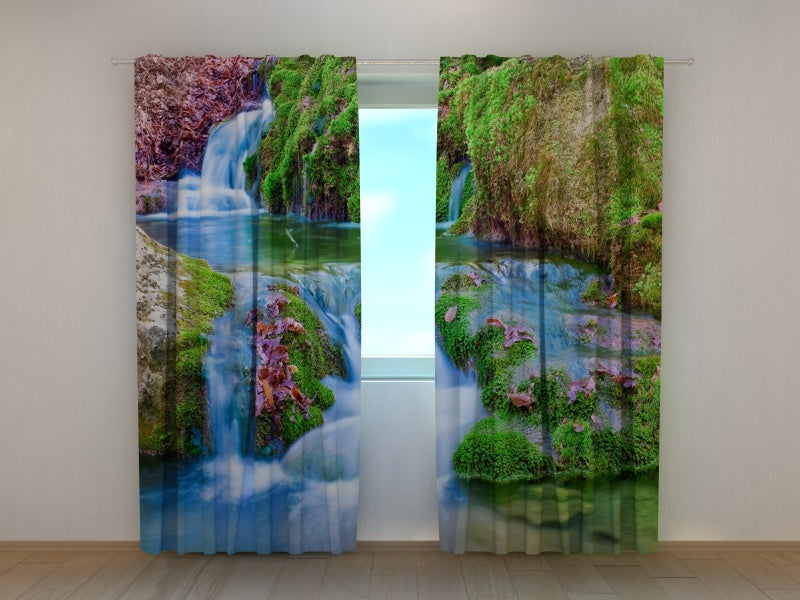 Photo Curtain Paradise Waterfalls