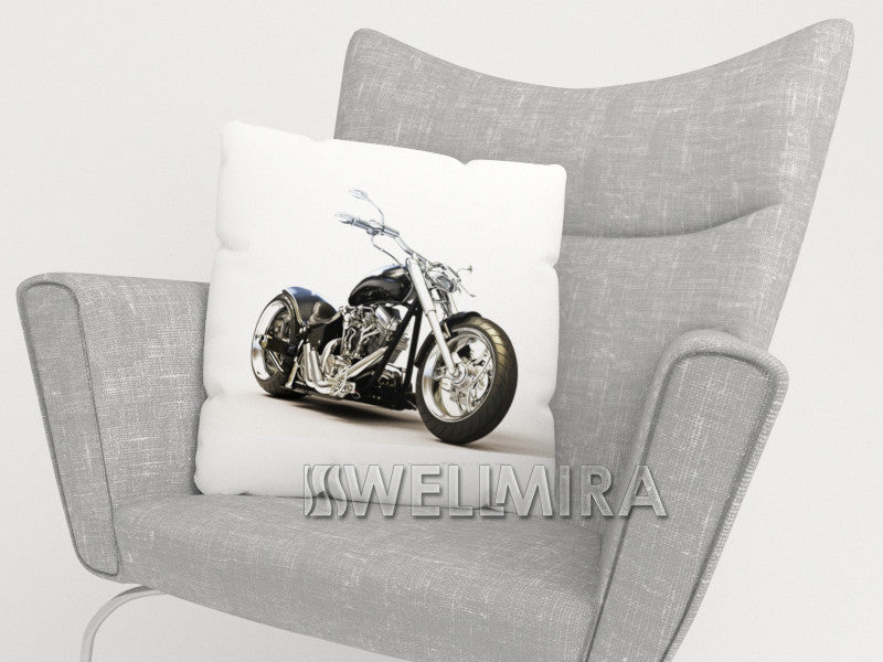 Pillowcase Black Motorbike - Wellmira