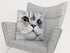 Pillowcase Gray Cat - Wellmira