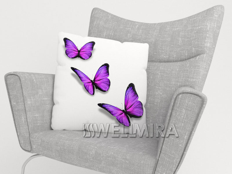 Pillowcase Purple Batterfly - Wellmira