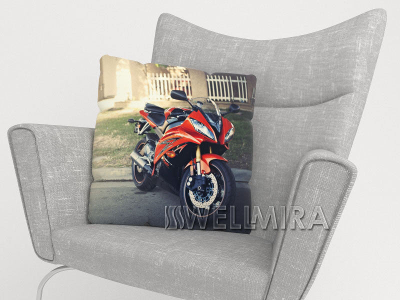 Pillowcase Red Motorсycle - Wellmira