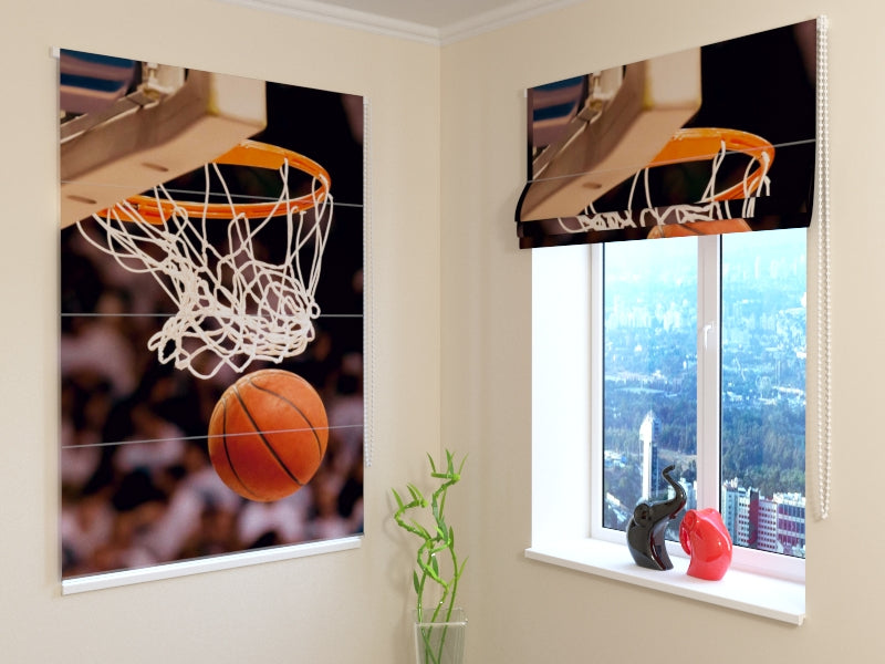 Roman Blind Basketball Scoring Points