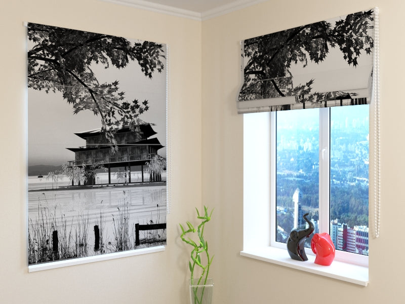 Paysage chinois aveugle romain