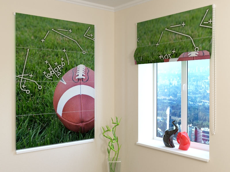 Livre de jeu et ballon de football pour aveugles romains