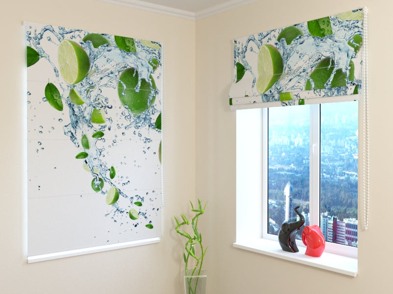 Roman Blind Fresh Laim