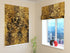 Roman Blind Golden Flakes on Black