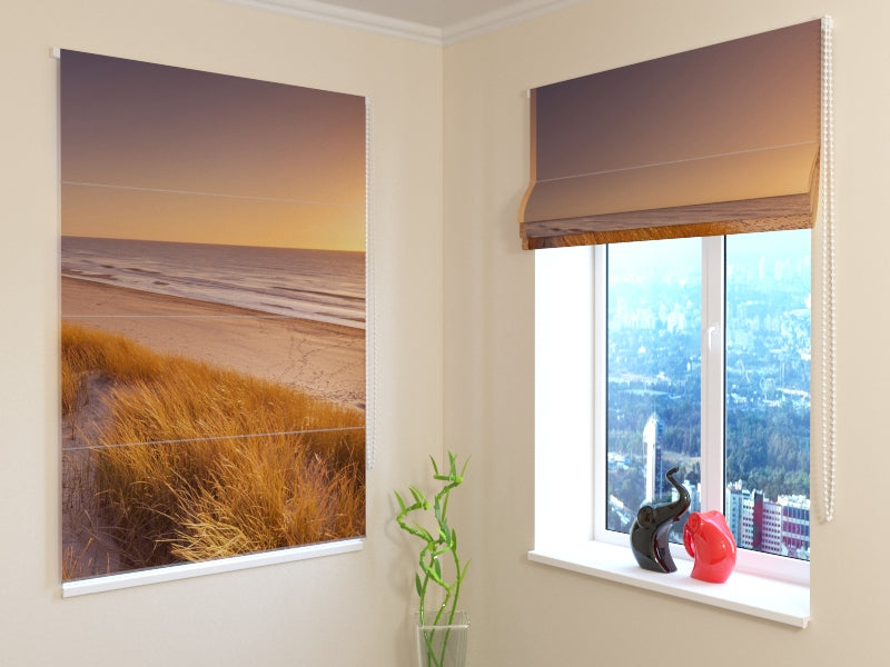 Roman Blind Sunset in Netherlands