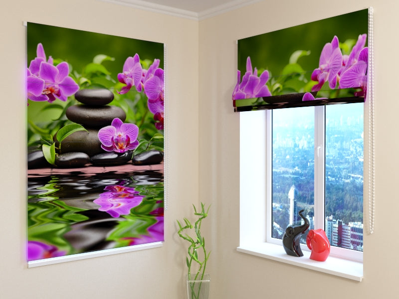 Roman Blind Orchids in the Garden
