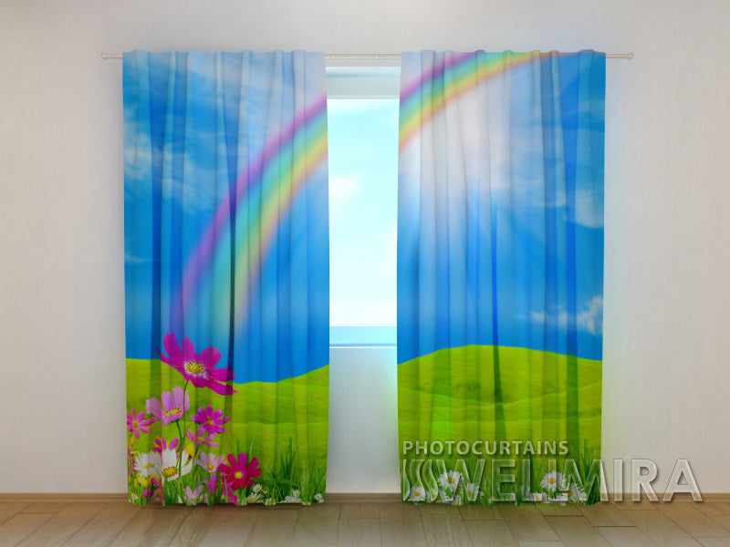 3D Curtain Rainbow - Wellmira
