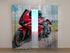 Rideau Photo Rouge Moto Honda