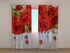 Photo Curtain Rose and Beads