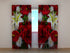 Photocurtain Roses and Lilies - Wellmira