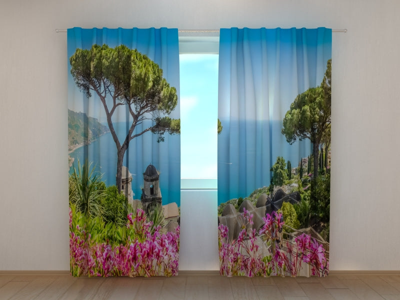 Photo Curtain Rufolo Gardens in Amalfi Coast
