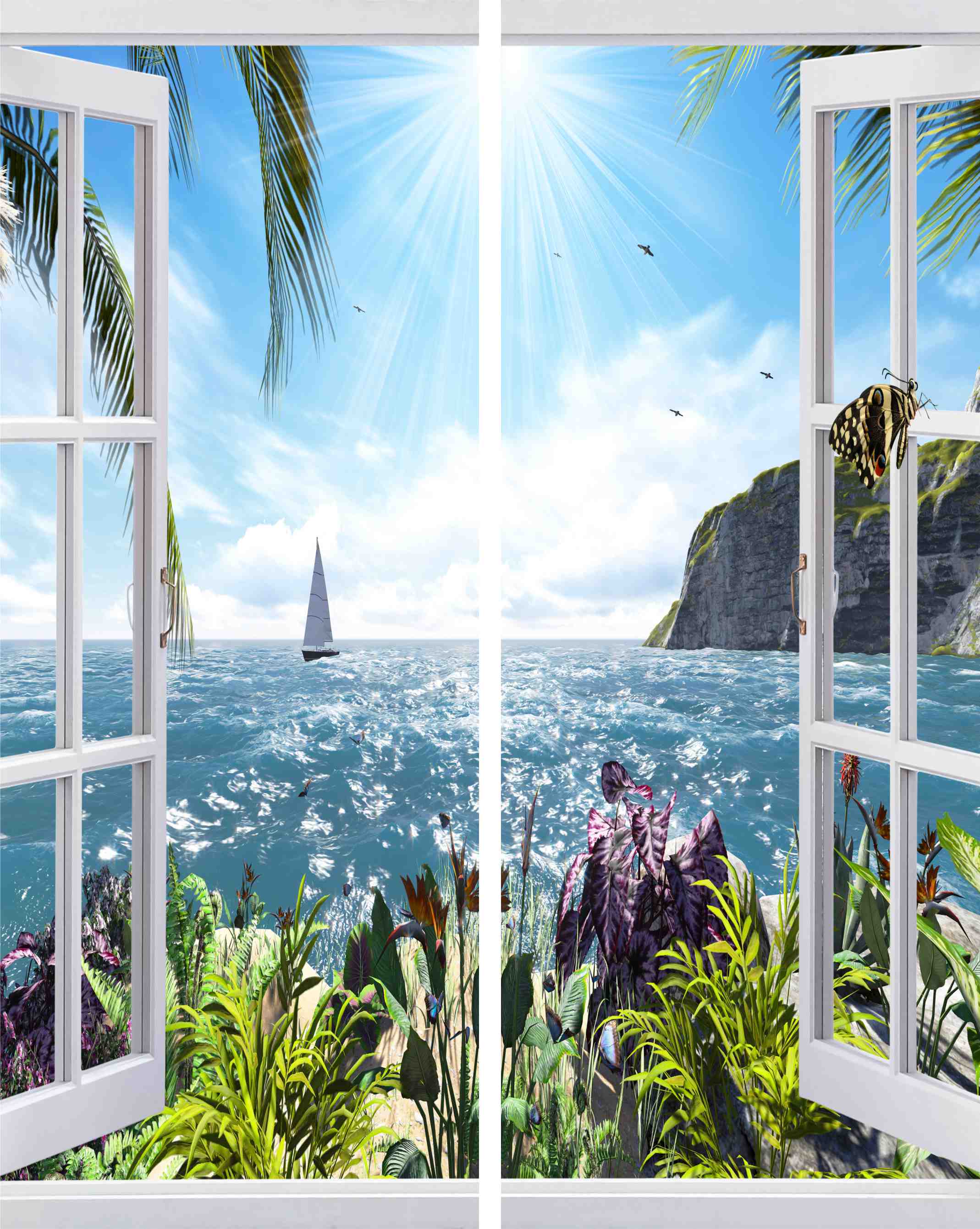 Photo Curtain Sea Breeze