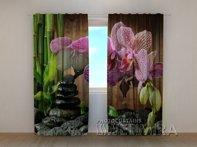 Photocurtain Sparkling Orchid - Wellmira