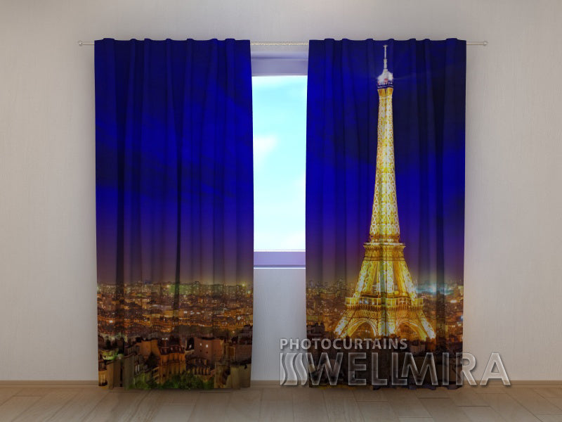 Photo Curtain Splendour of Paris - Wellmira