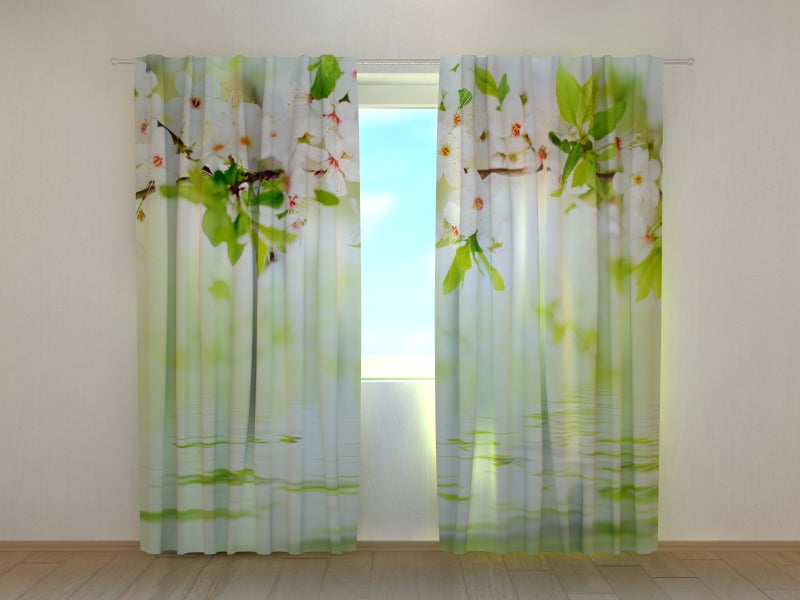 Photo Curtain Spring Bloom