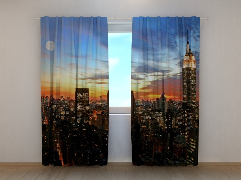 Photo Curtain Sunrise in New York
