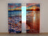 Photo Curtain Sunset over Waves - Wellmira