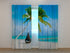 Photo Curtain Swing-Daybed at Maldives Beach