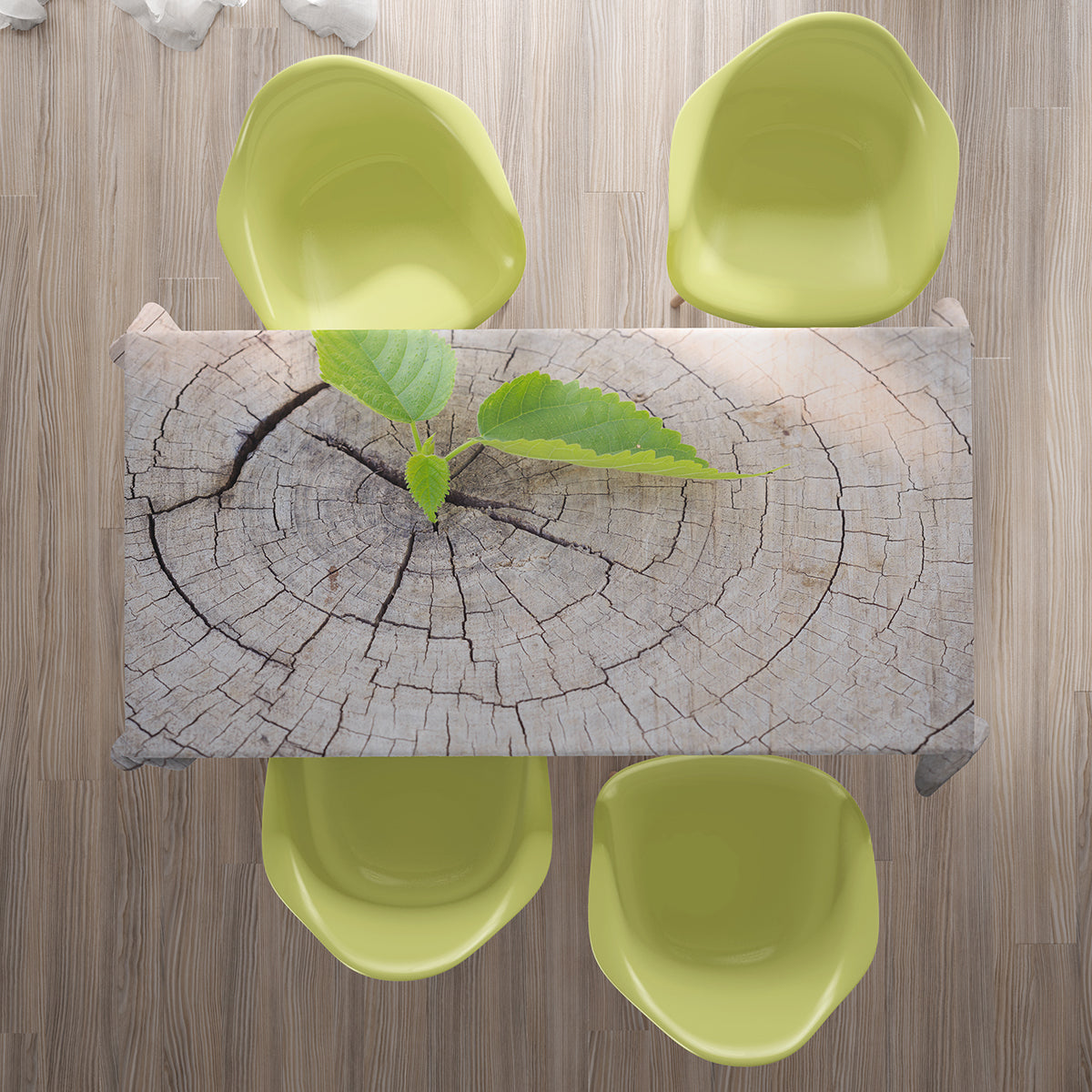 Tablecloth Tree Stump and Sprout - Wellmira