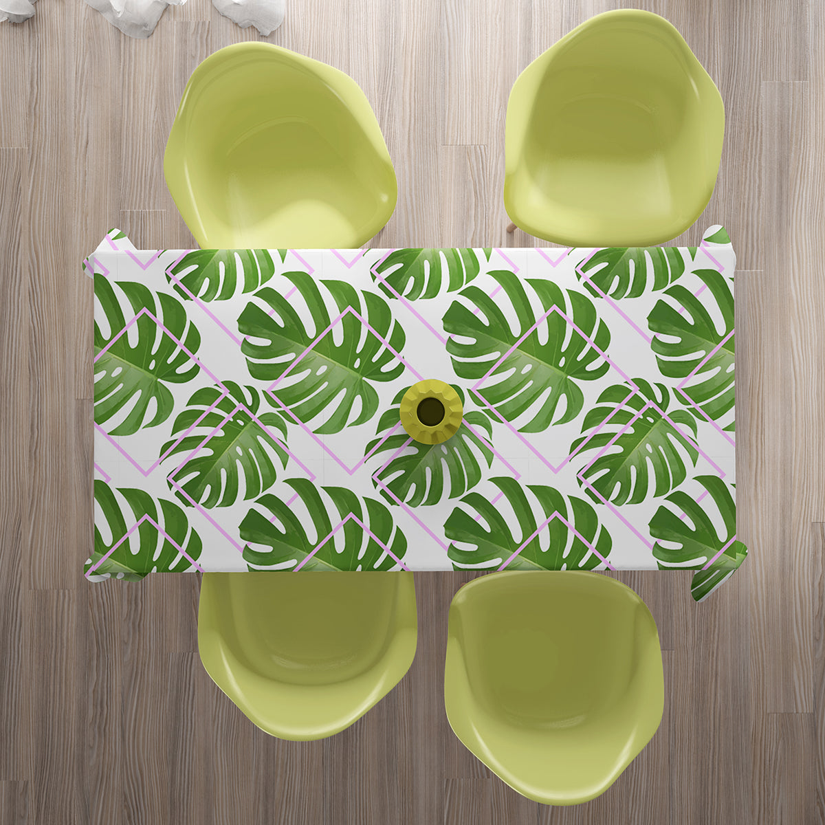 Tablecloth Tropical Palm Leaves - Wellmira