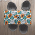 Nappe Fruit de la Passion et Feuilles Tropicales