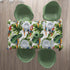 Tablecloth Palm Leaf with Parrots