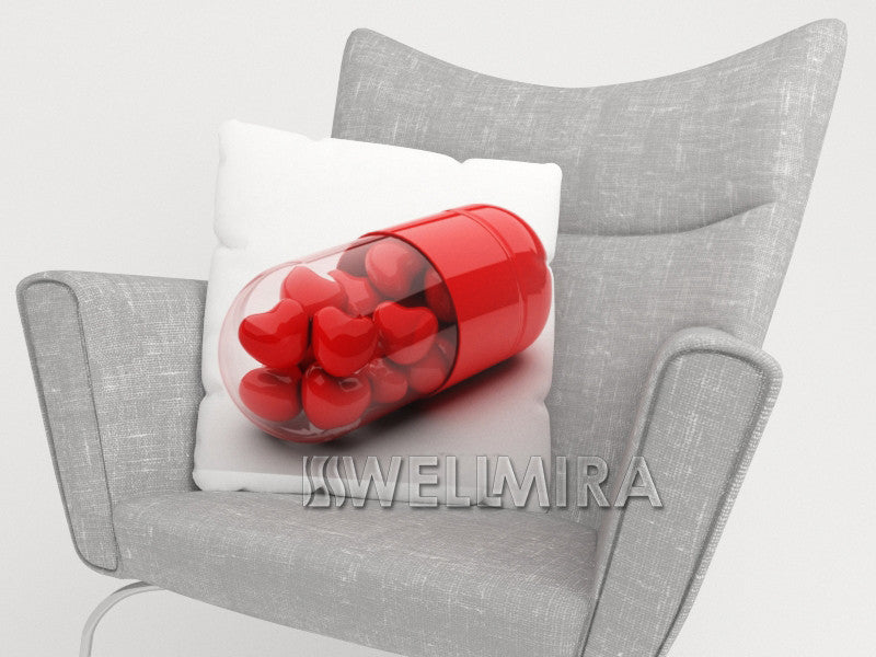 Pillowcase Tablet Hearts - Wellmira