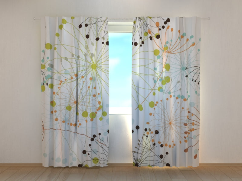 Rideau photo Tendernes Fleurs