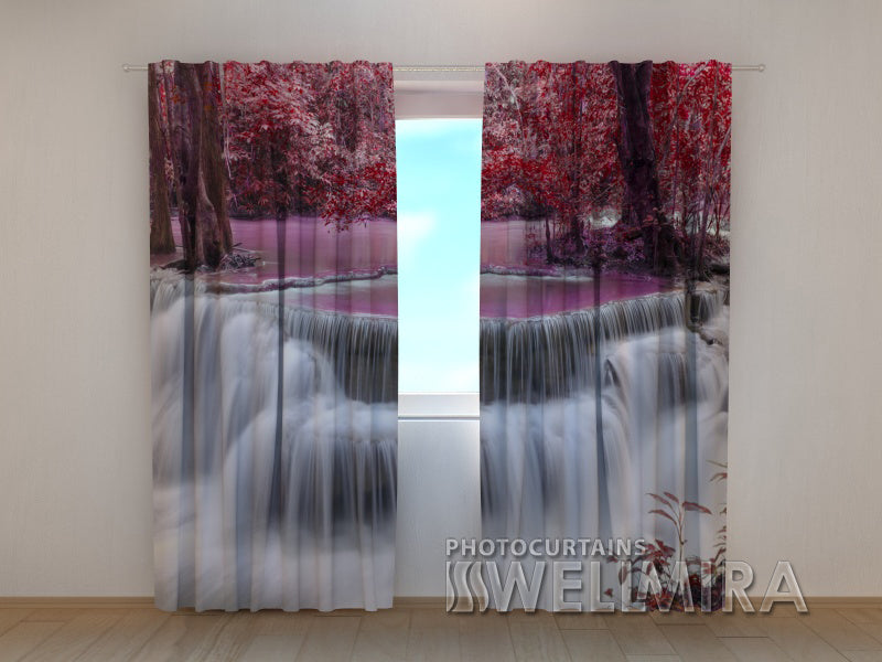 3D Curtain Thai Waterfall - Wellmira