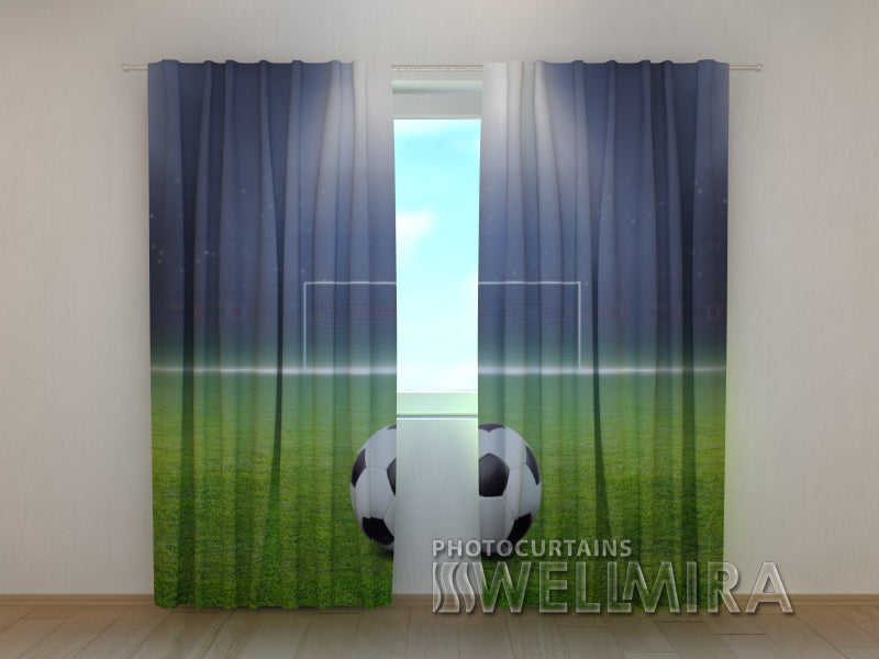 Photo Curtain The Ball on the Field