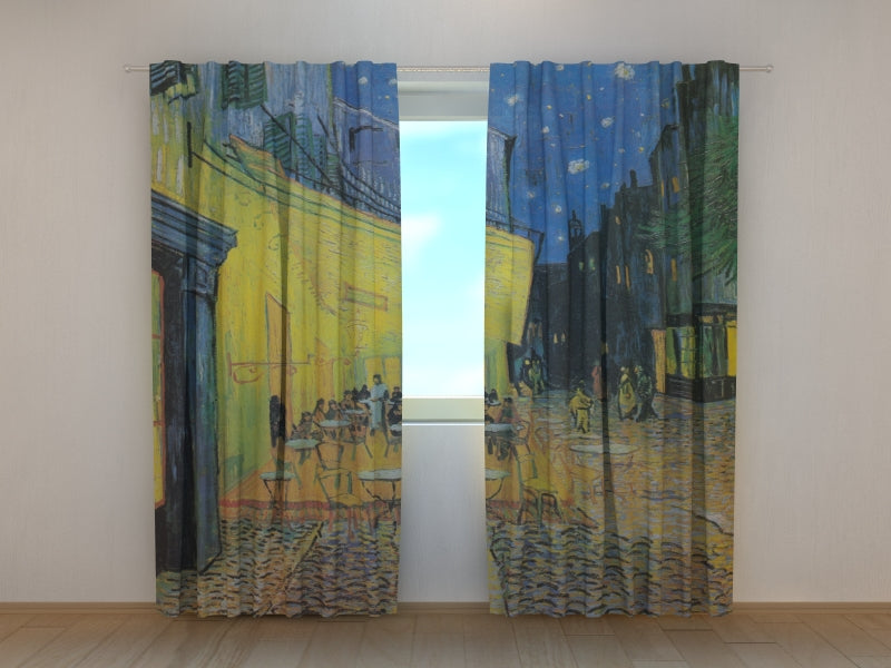Photocurtain Terrace of the Cafe Vincent van Gogh - Wellmira