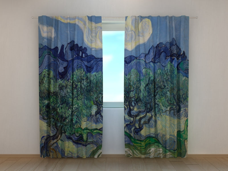 Photocurtain The Olive Trees Vincent van Gogh - Wellmira